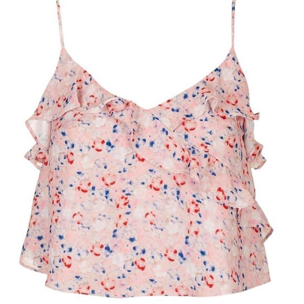 Topshop floral cami NWT Size 2